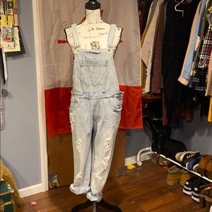 Denim Overalls
